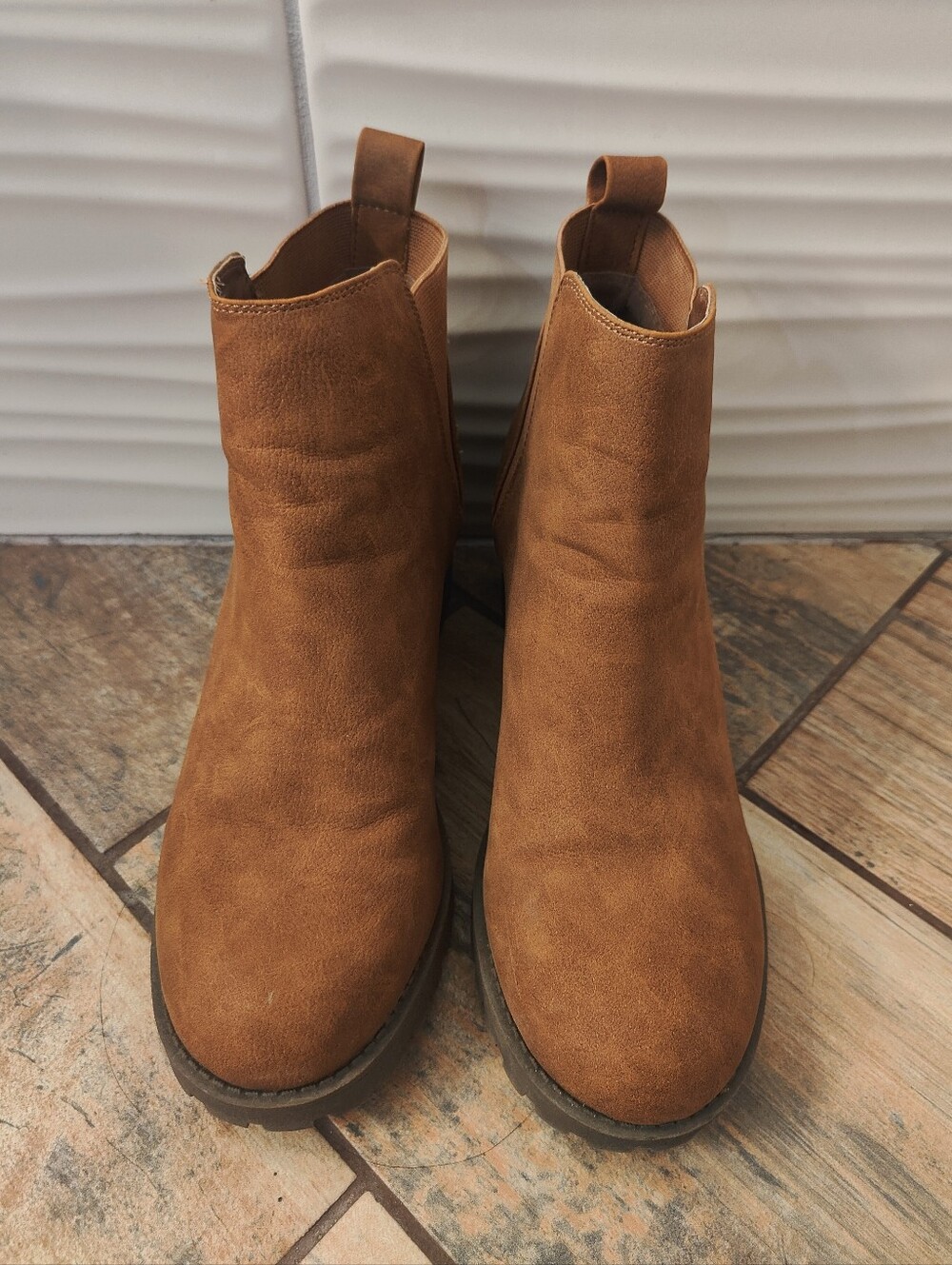 Dirty Laundry Lug Heel Ankle Boots